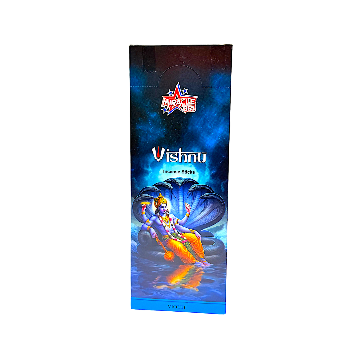 Miracle 365 Vishnu (6 tubes of 20 incense sticks each)(MOQ=10pc)