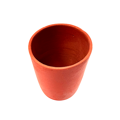 Clay glass plain 8oz 3514 (MOQ=ea)
