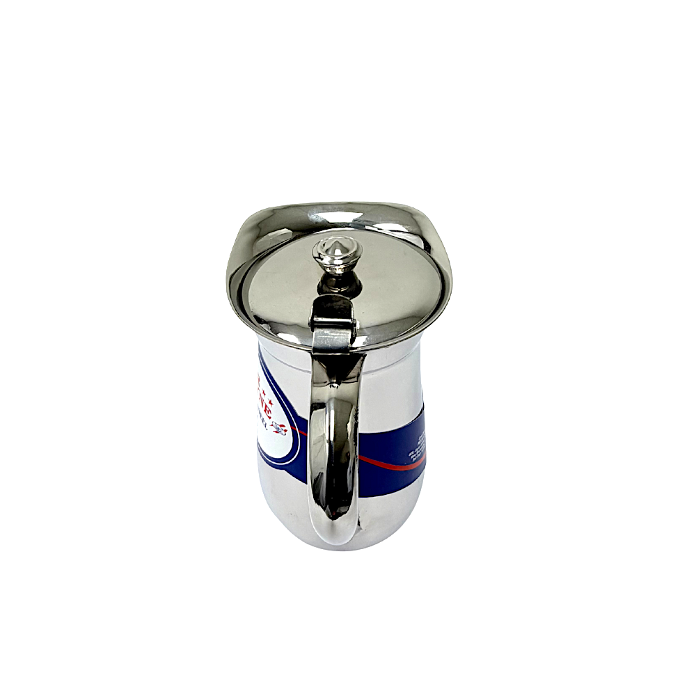 steel jug with lid (MOQ=ea)