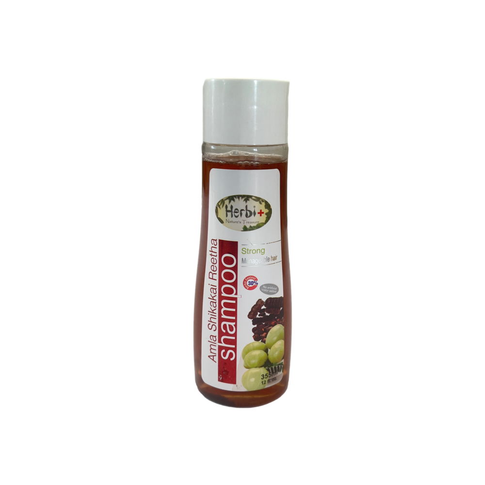 Herbi plus Amla Shikakai and Aritha shampoo 355 Ml (UOM=dz)
