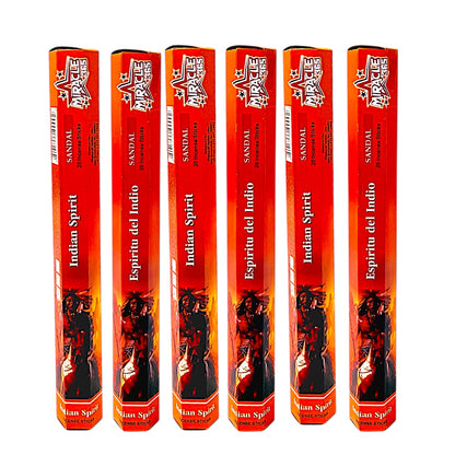 Miracle 365 Indian Spirit  (6 tubes of 20 incense sticks each) (MOQ=10pc)
