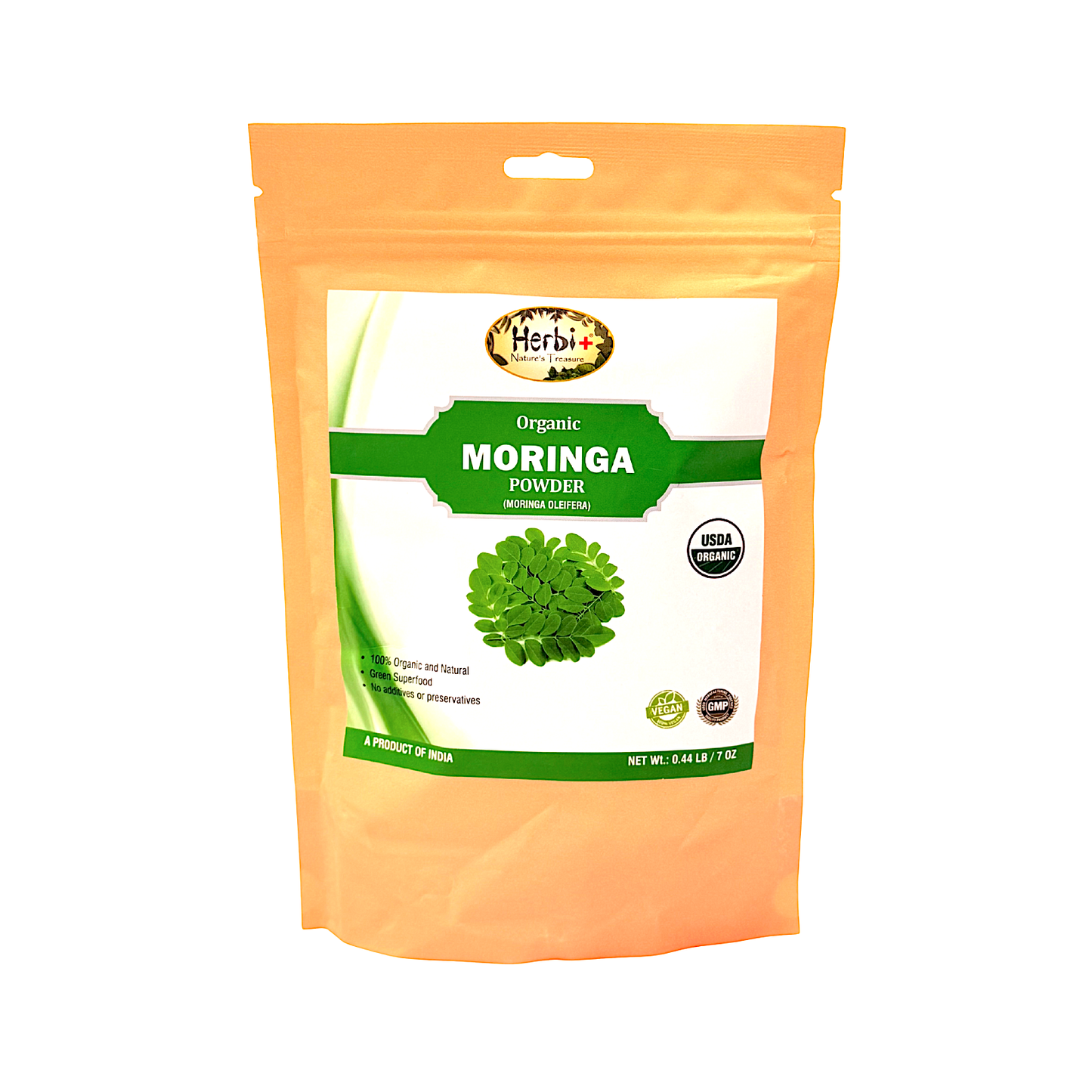 Organic Herbi Plus Moringa Powder 200g 7oz (MOQ=dz)