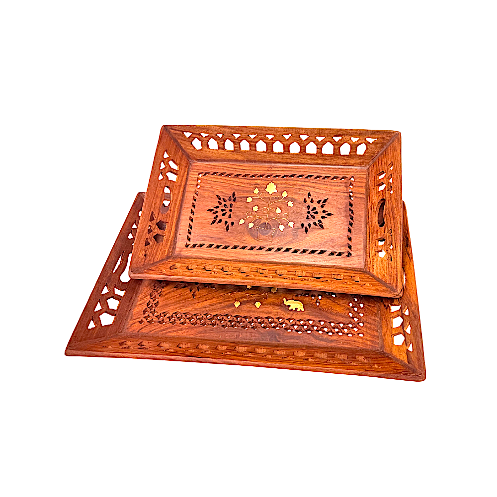 Wooden Tray 9.5x15 inches (MOQ=ea)
