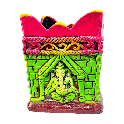 Clay Tulsi Pot 12" (MOQ=ea)