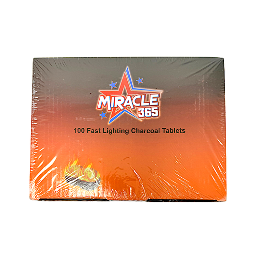 Miracle 365 fast lighing Charcoal discs 40mm (MOQ=ea)