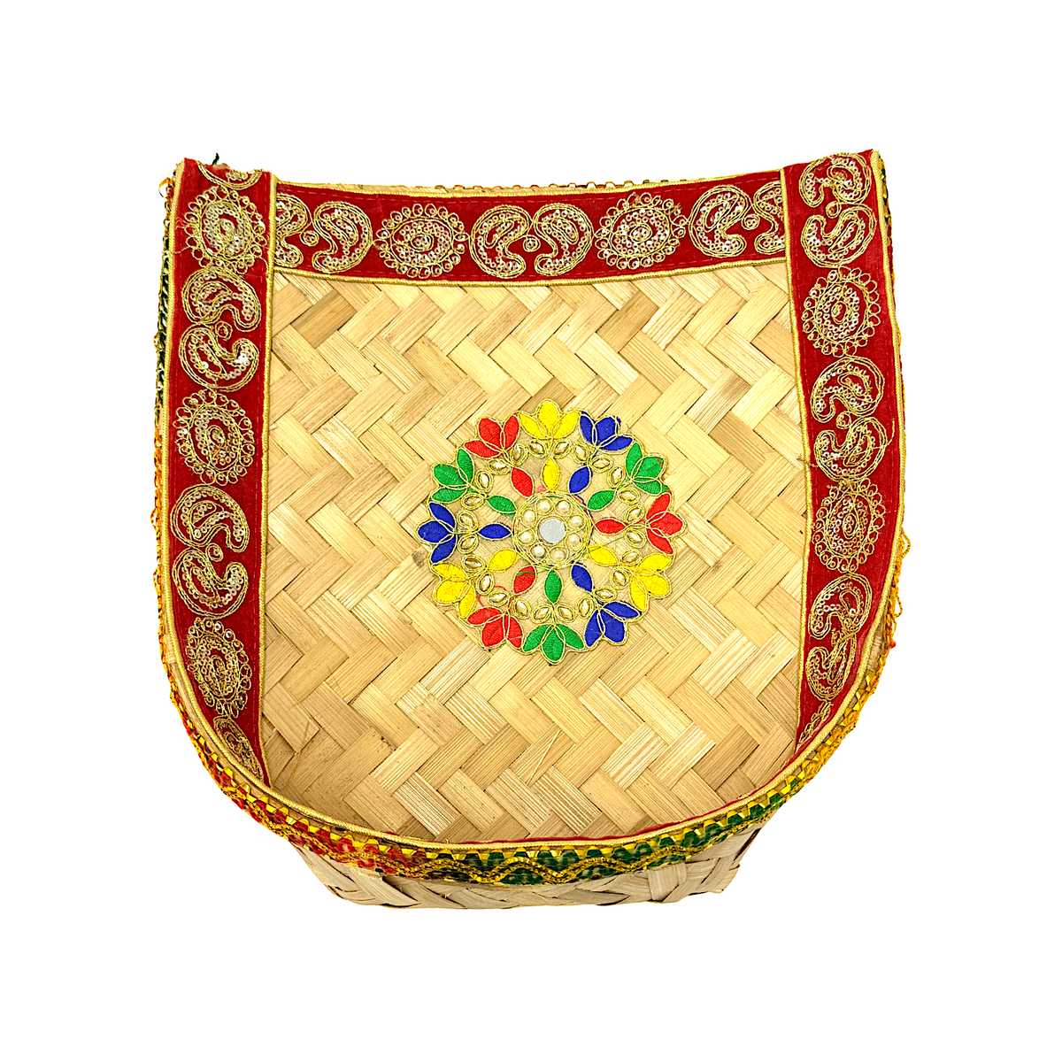 Soop medium with decor (used in baby showers) and other auspicious occasions (MOQ=ea)