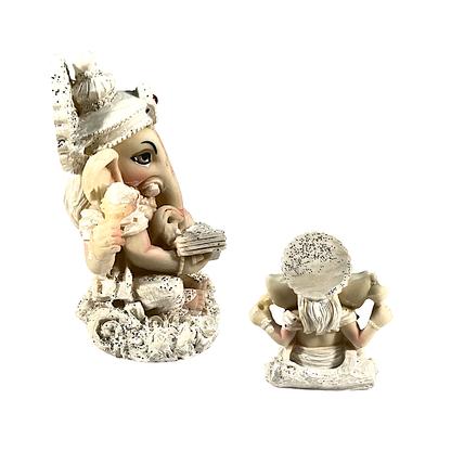 Mini Ganesha 3" reading book  9077 UD26-04 A(4725) (MOQ=ea)