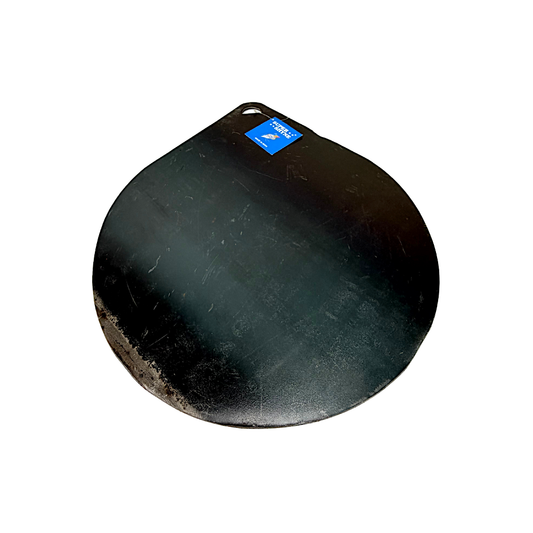 Guyanese style Solid iron tawa, 13" (1548) (MOQ=ea)