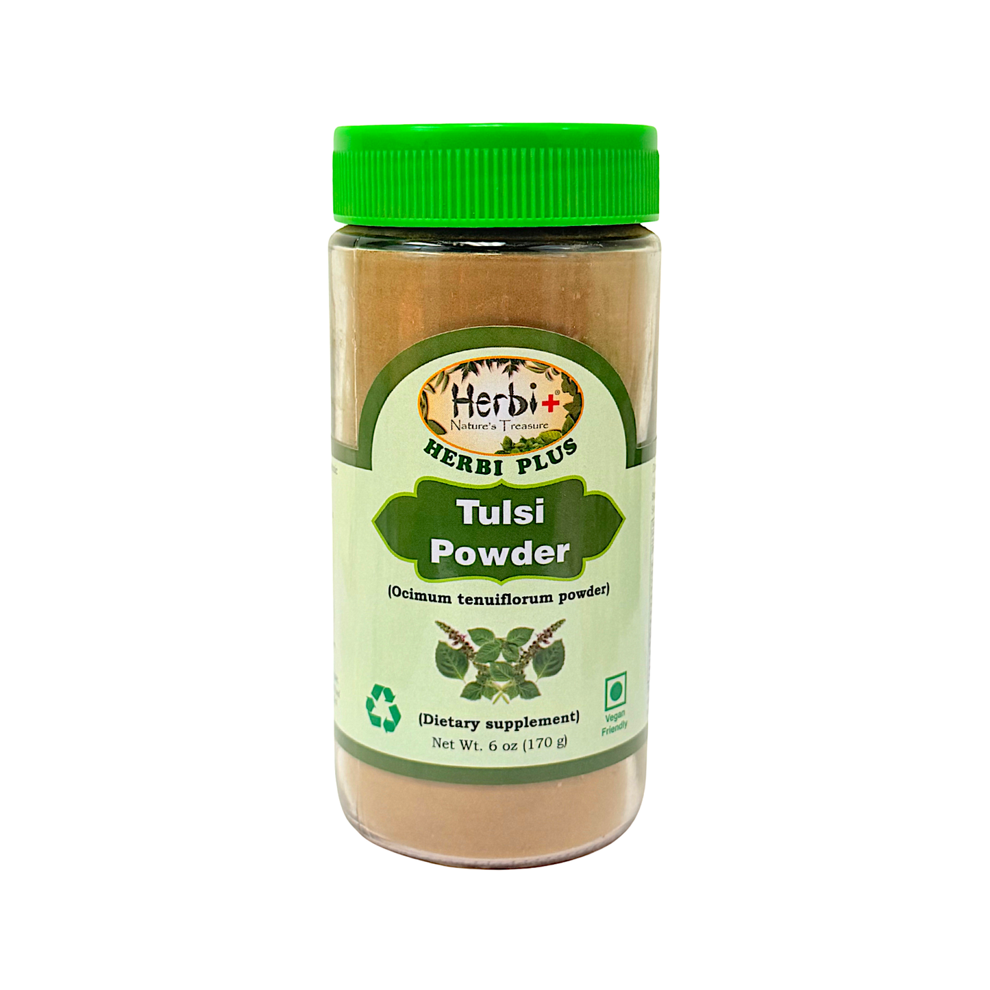 Herbi plus brand Tulsi Powder 6oz (MOQ=dz)
