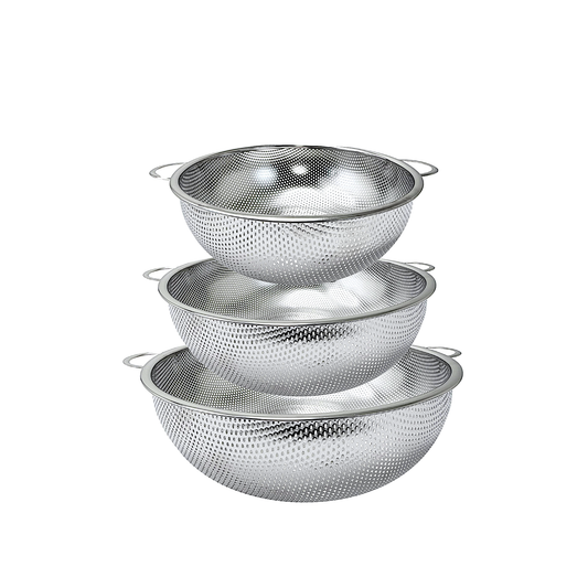 Stainless Steel Colander 11" (MOQ=10pc)