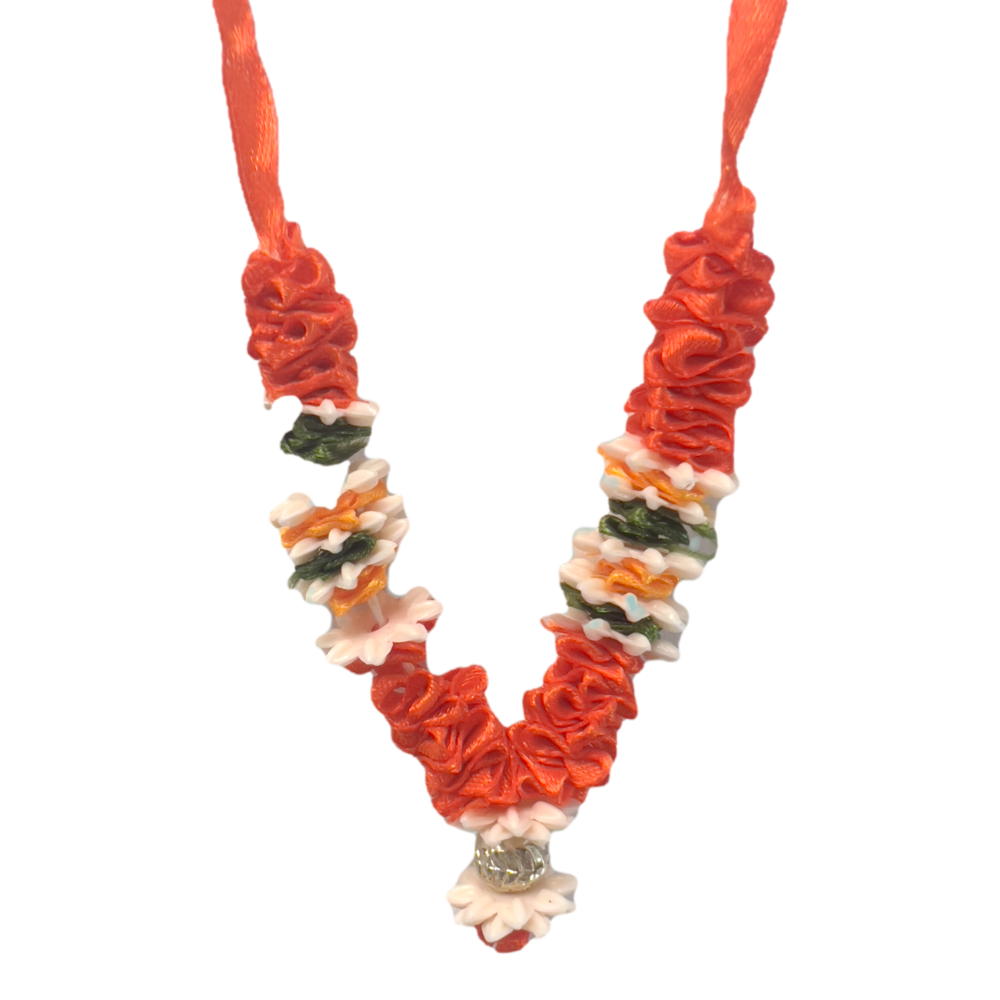 Small 4 inch garland with ruffles (MOQ=12pc)