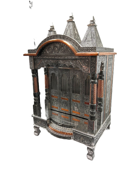 Mandir oxidized aluminum and copper lining 30" *18"(80752233018) (MOQ=ea)