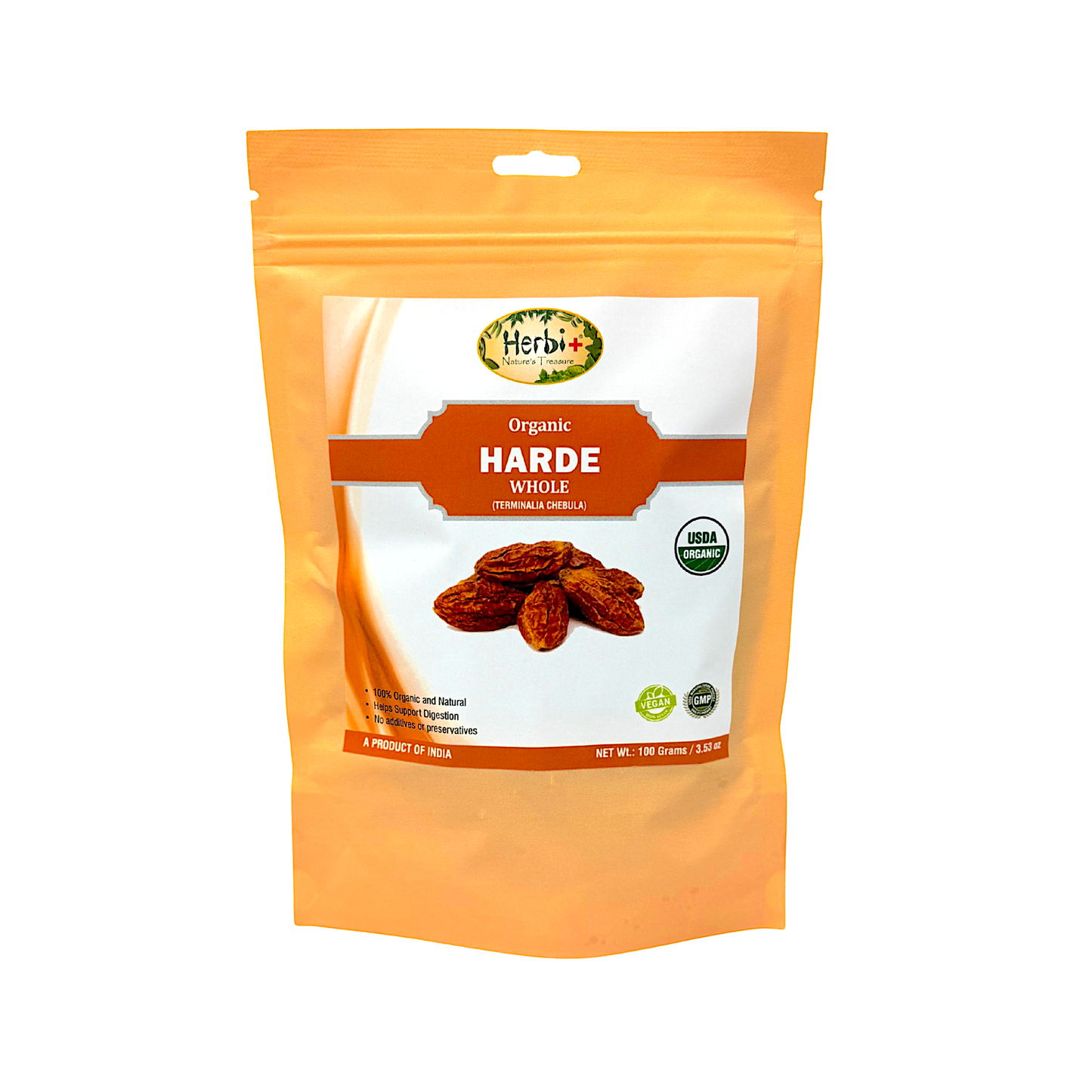 Herbi+ Organic Harde (terminalia chebula) 3.53oz (MOQ=dz)