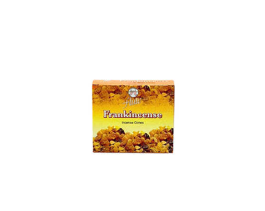 Flute brand incense cones Frankincense*12pc (MOQ=dz)