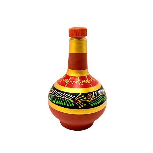 Clay water bottle, Surahi (MOQ=ea)
