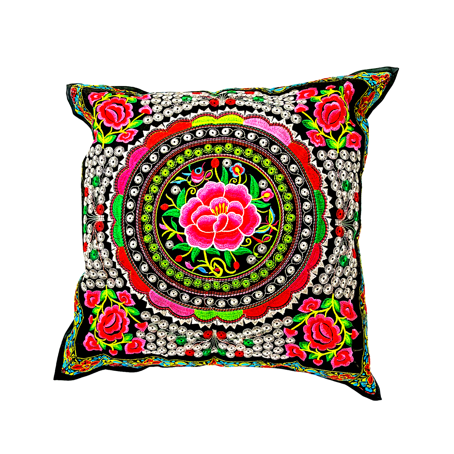 Embroidered Cushions pair 18"x18" (MOQ=ea)