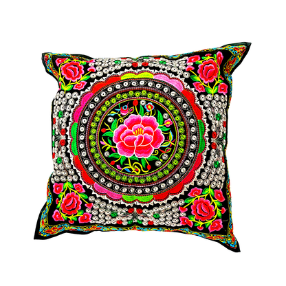 Embroidered Cushions pair 18"x18" (MOQ=ea)