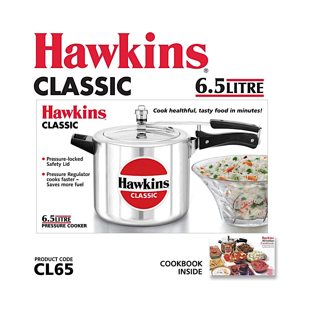 Hawkins pressure cooker Aluminum 6.5 liter (B 40)