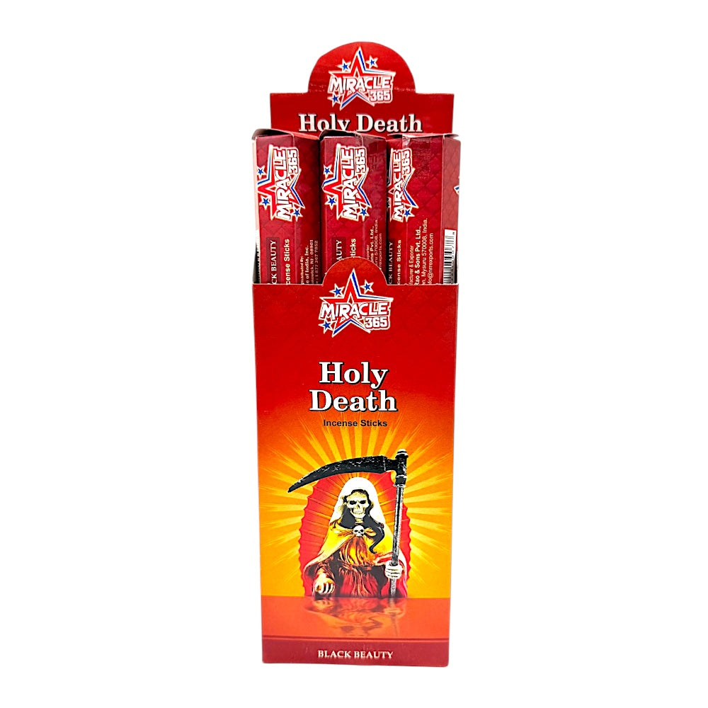 Miracle 365 Holy Death (6 tubes of 20 incense sticks each) frag Black Beauty (MOQ=10pc)