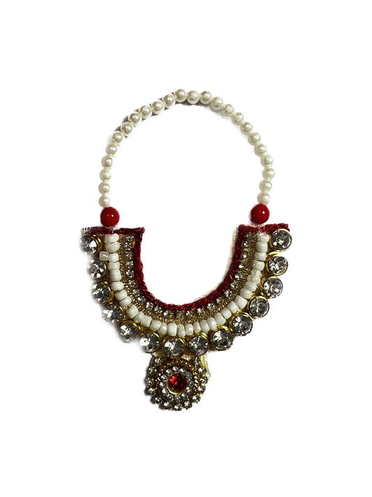 Garland for Devi/Devta with jewels, 3"