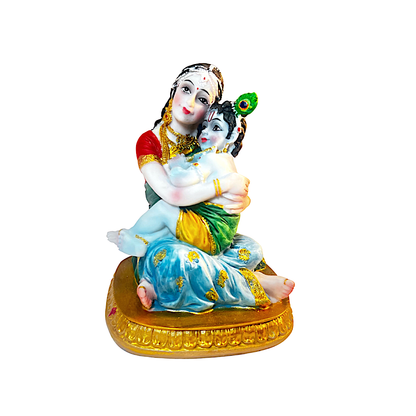 Yashomati with baby krishna  (MOQ=ea)
