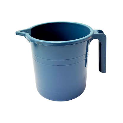 Large Plastic Water Mug with Handle, 1.4L (Assorted Colors) (Pack of 4)