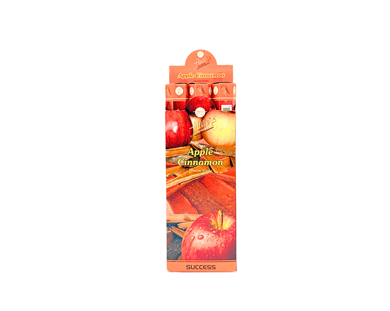Apple cinnamon incense sticks  (6 tubes of 20 sticks each) (MOQ=ea)