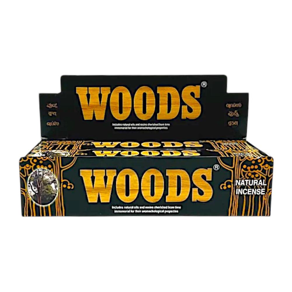 Woods Incense sticks*12pc (MOQ=dz)