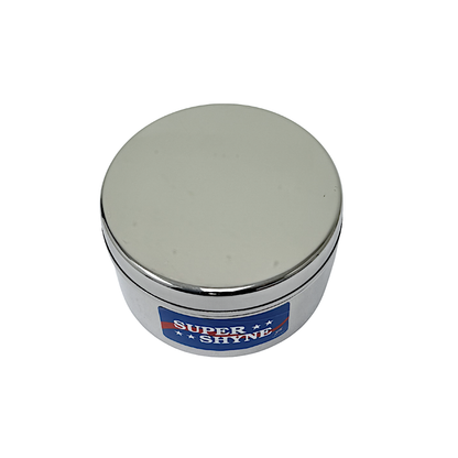 Super Shyne contianer stainless steel 4.5"  (MOQ=ea)