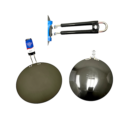Tawa (Comal) Hard anodized  (MOQ=ea)