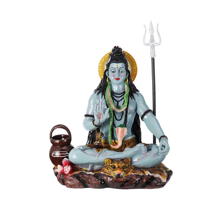 Lord Shiva faces 20" Glossy