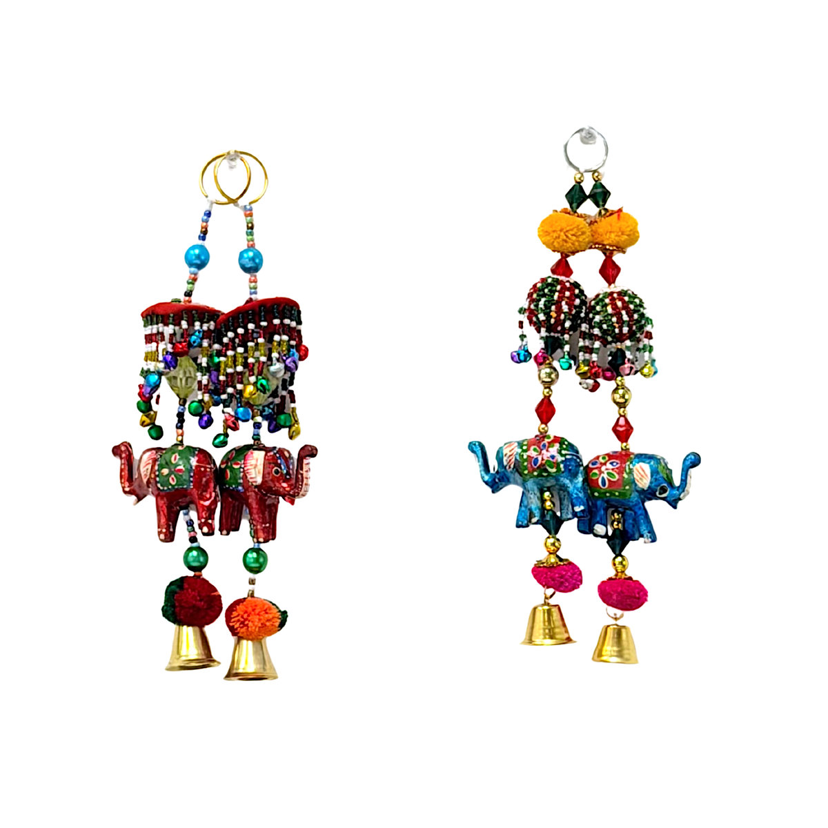 Hanging #4 Peacock/Elephant hanging (pair) (MOQ=ea)