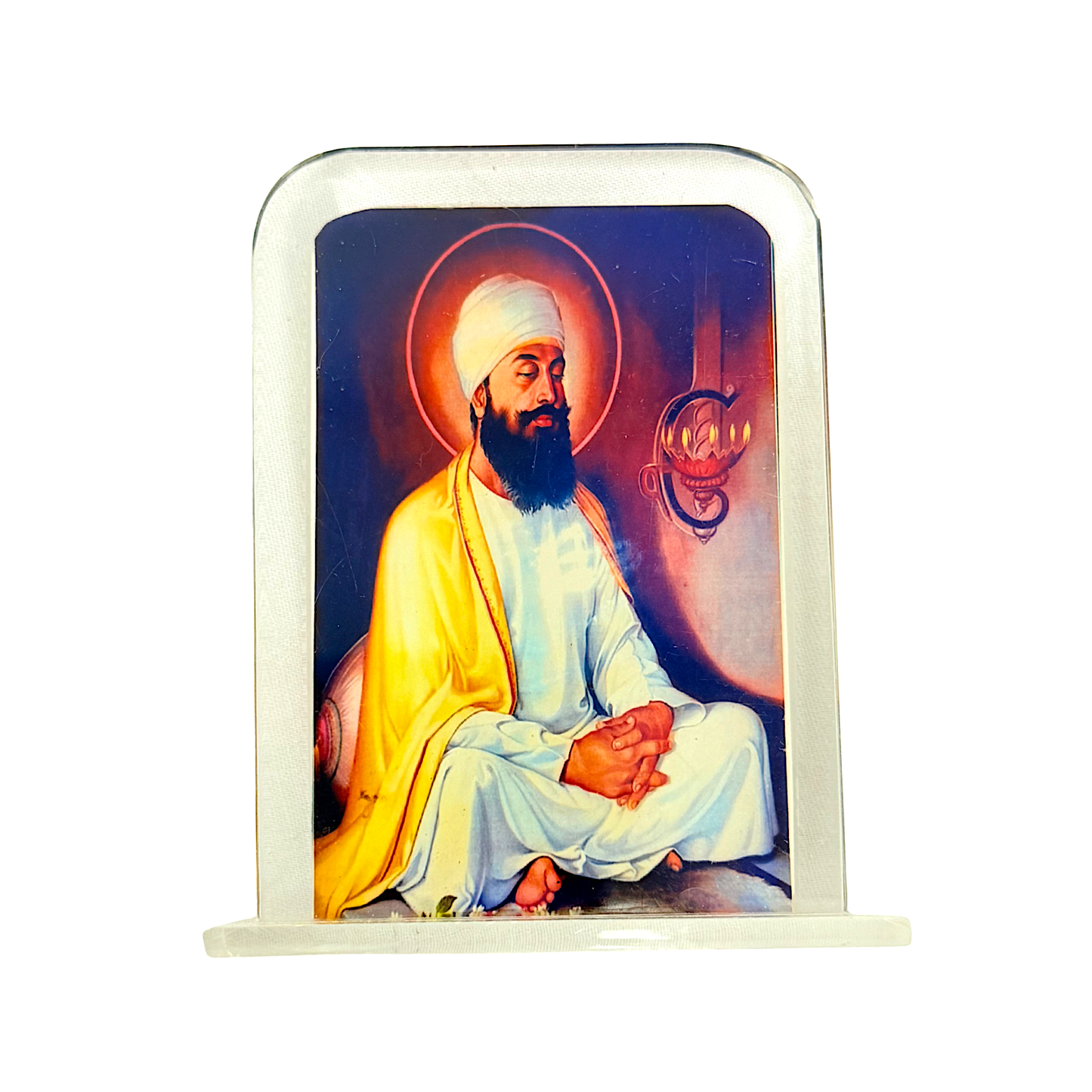 Acrylic Car sticker Dashboard 3.25" by 2.5" (MOQ=dz)