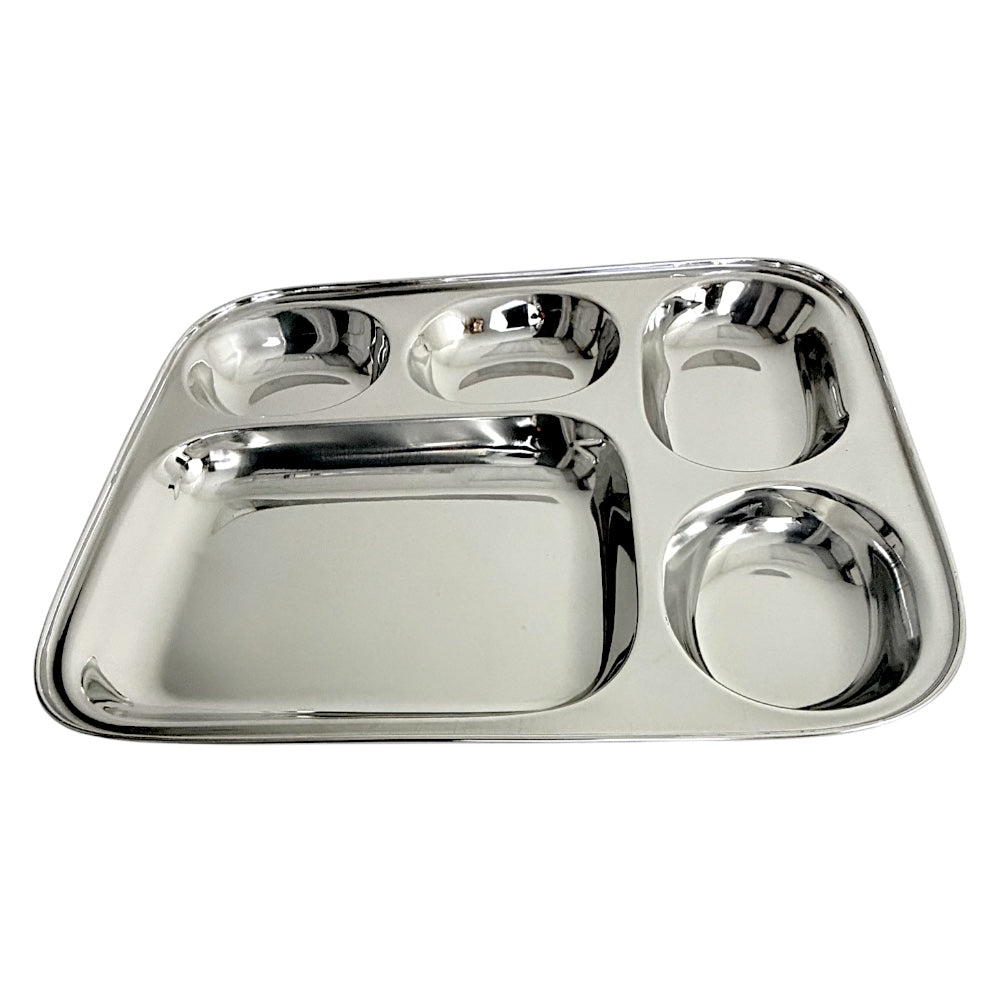 Lunch Tray L:13" W:10.5" 5 sectional   (MOQ=ea)