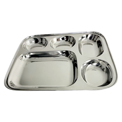 Lunch Tray L:13" W:10.5" 5 sectional   (MOQ=ea)