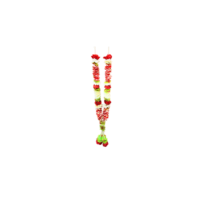 Garland 30 inch floral in  red and pink  (MOQ=dz)