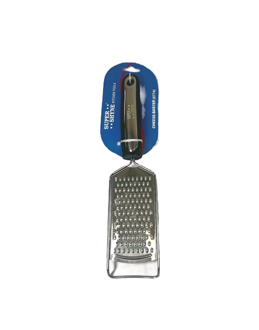 Cheese grater 2" by 4.5" sturdy black handle (MOQ=dz)