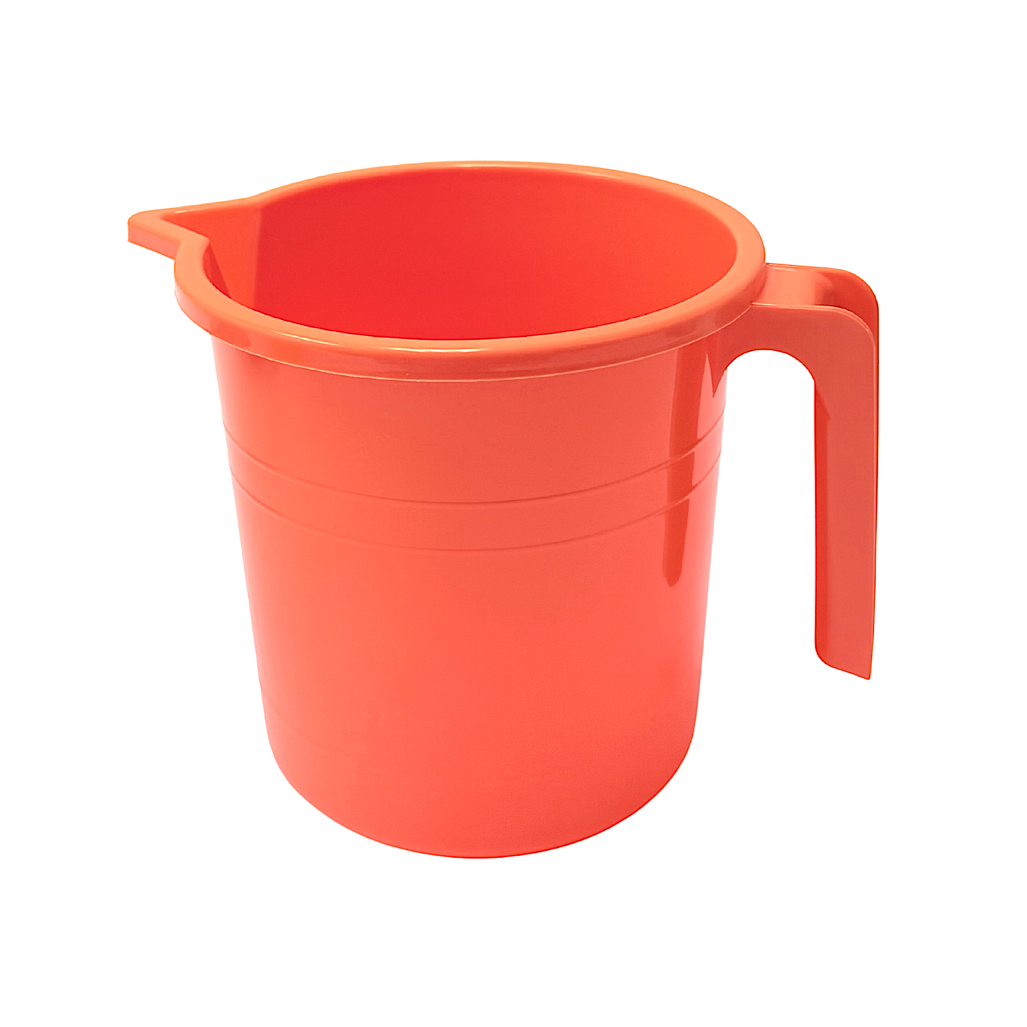 Large Plastic Water Mug with Handle, 1.4L (Assorted Colors) (Pack of 4)