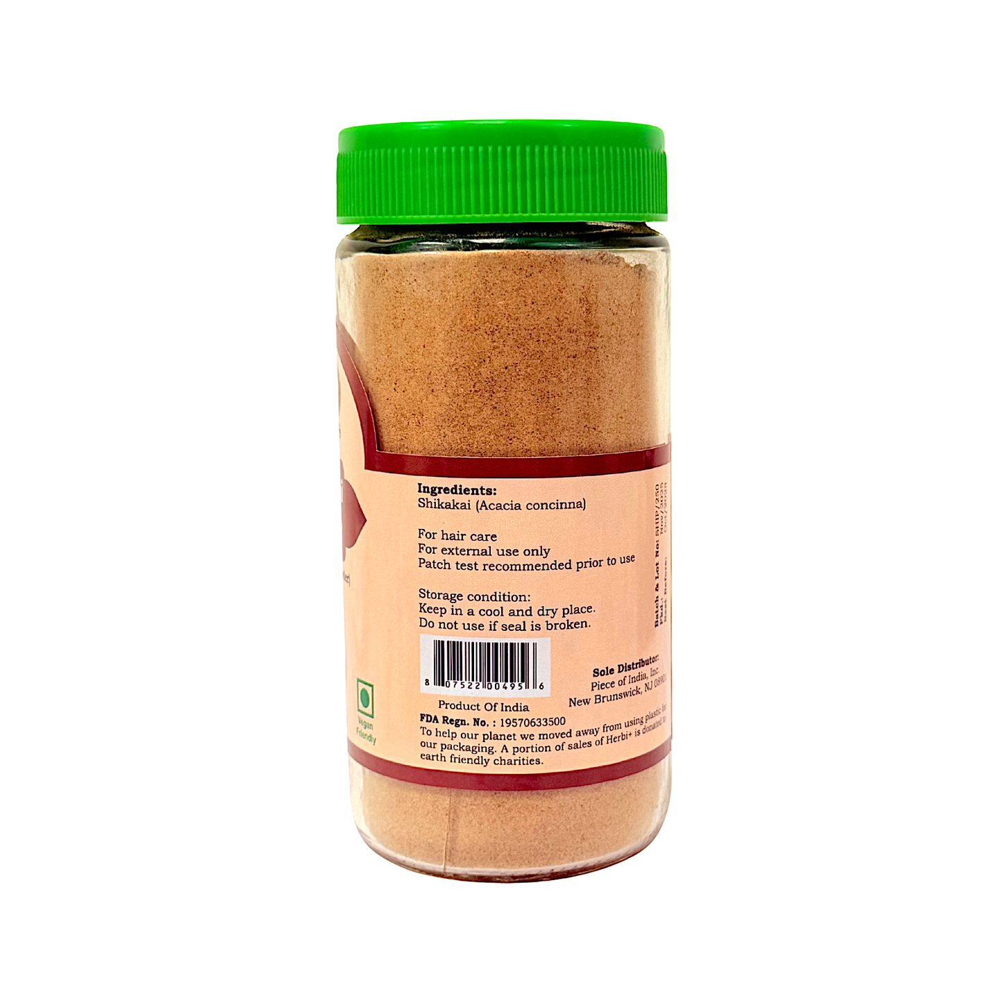 Herbi Plus Shikakai powder 9 oz  for hair (MOQ=dz)
