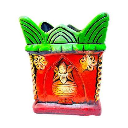 Clay Tulsi Pot 13" (MOQ=ea)