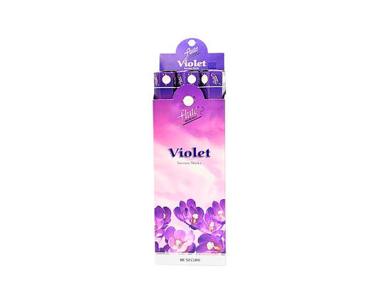 Flute Brand  Violet (20 incense sticks*6) x 10 boxes (MOQ=10pc)