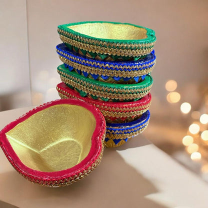 6 colorfully designed Rajwadi Dil style  (Royal) (MOQ=2dz)