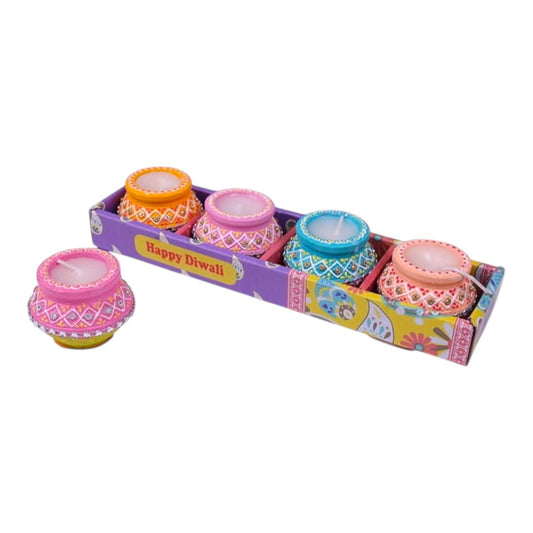 4 Matki w wax (pastel colors) (MOQ=30pc)