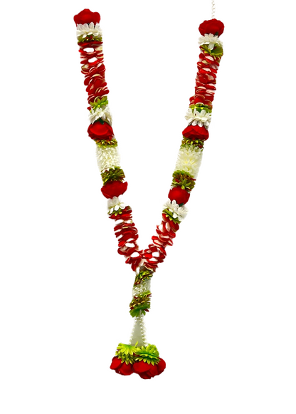 Garland 30 inch floral in  red and pink  (MOQ=dz)