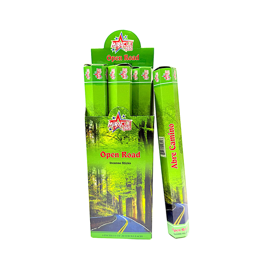Miracle 365 Open Road incense ( 6 hex tubes*20sticks) (MOQ=10pc)
