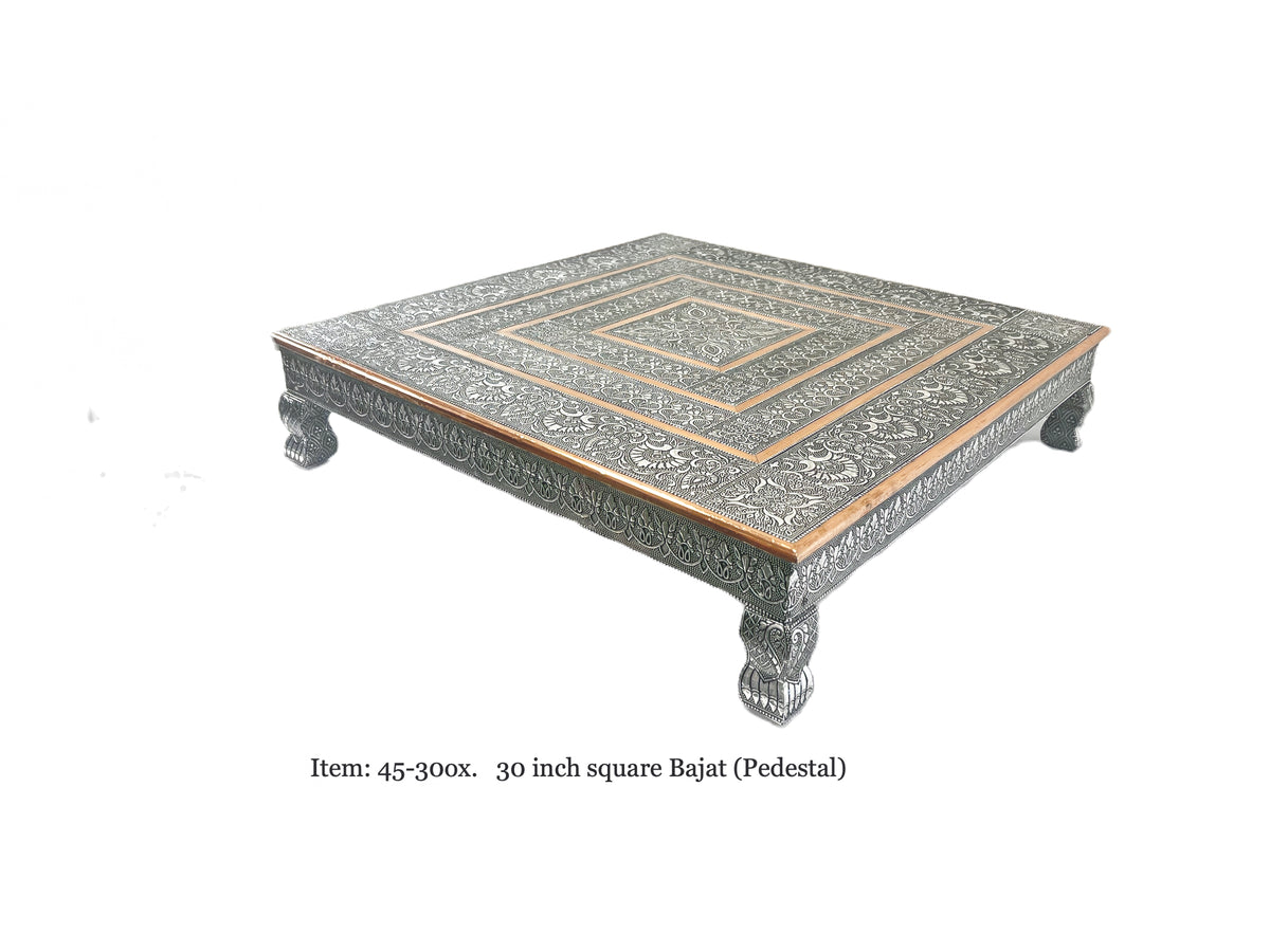 Bajat (Table with short legs) oxidized 30     80752243030 (MOQ=ea)