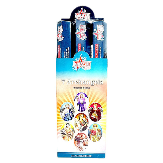 Miracle 365 brand 7 Archangels (6 tubes of 20 sticks) frag frankincense (MOQ=10pc)