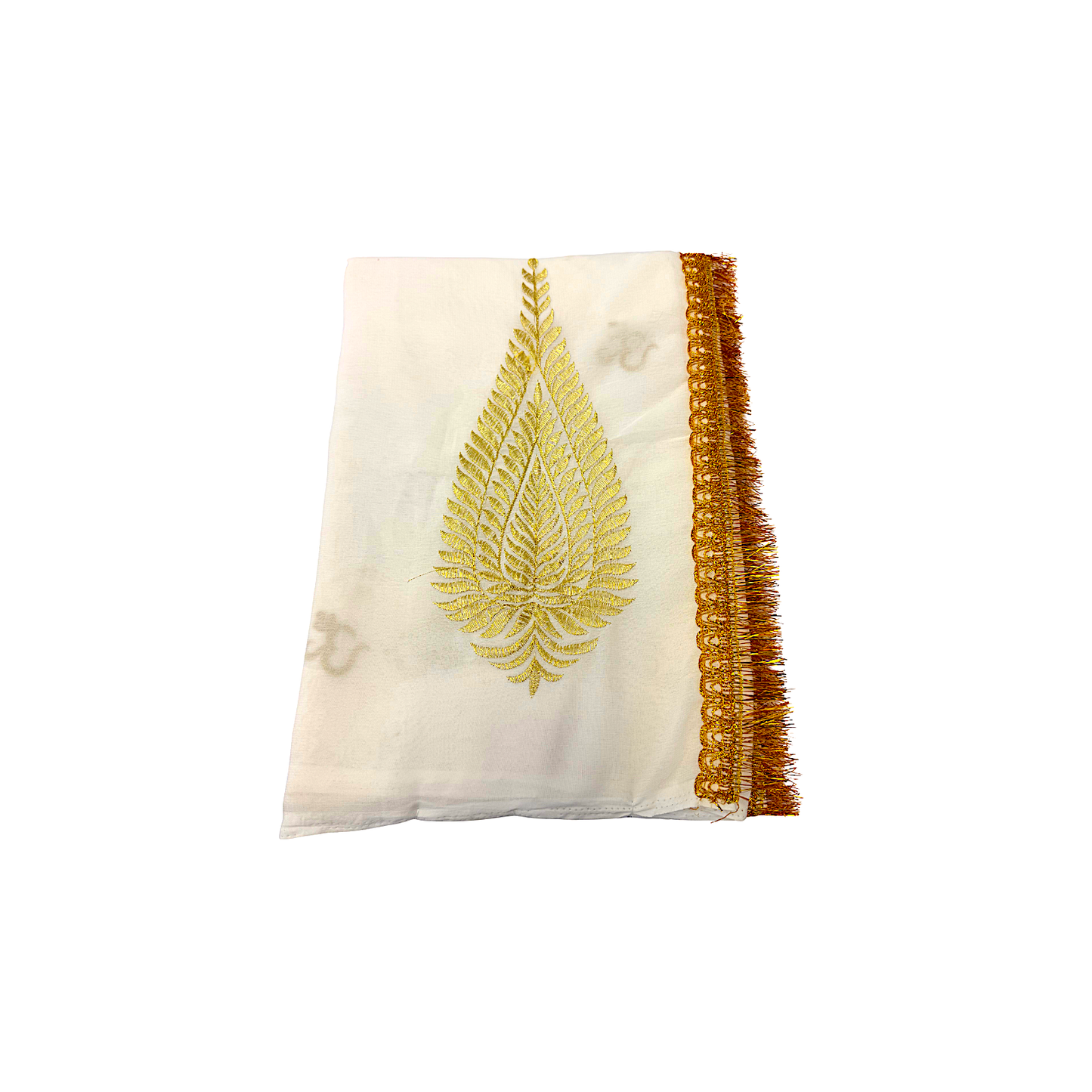 Sari for Puja White (MOQ=dz