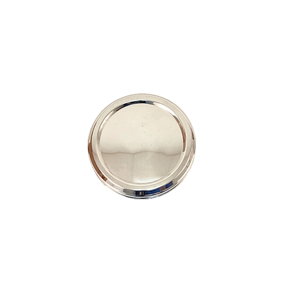 Spice box (Masala Dibba) 8.5" with steel lid and spoon  (MOQ=ea)