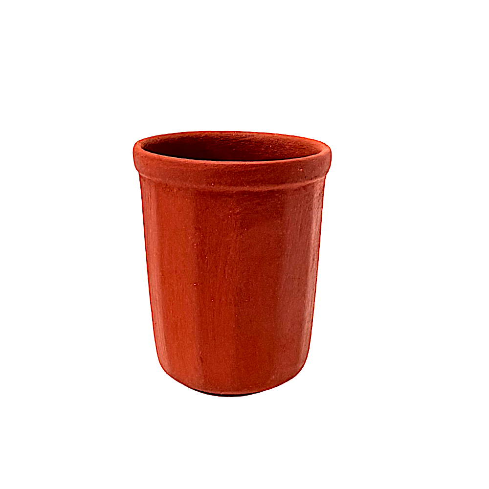 Clay galss plain 8oz  3512 (MOQ=ea)
